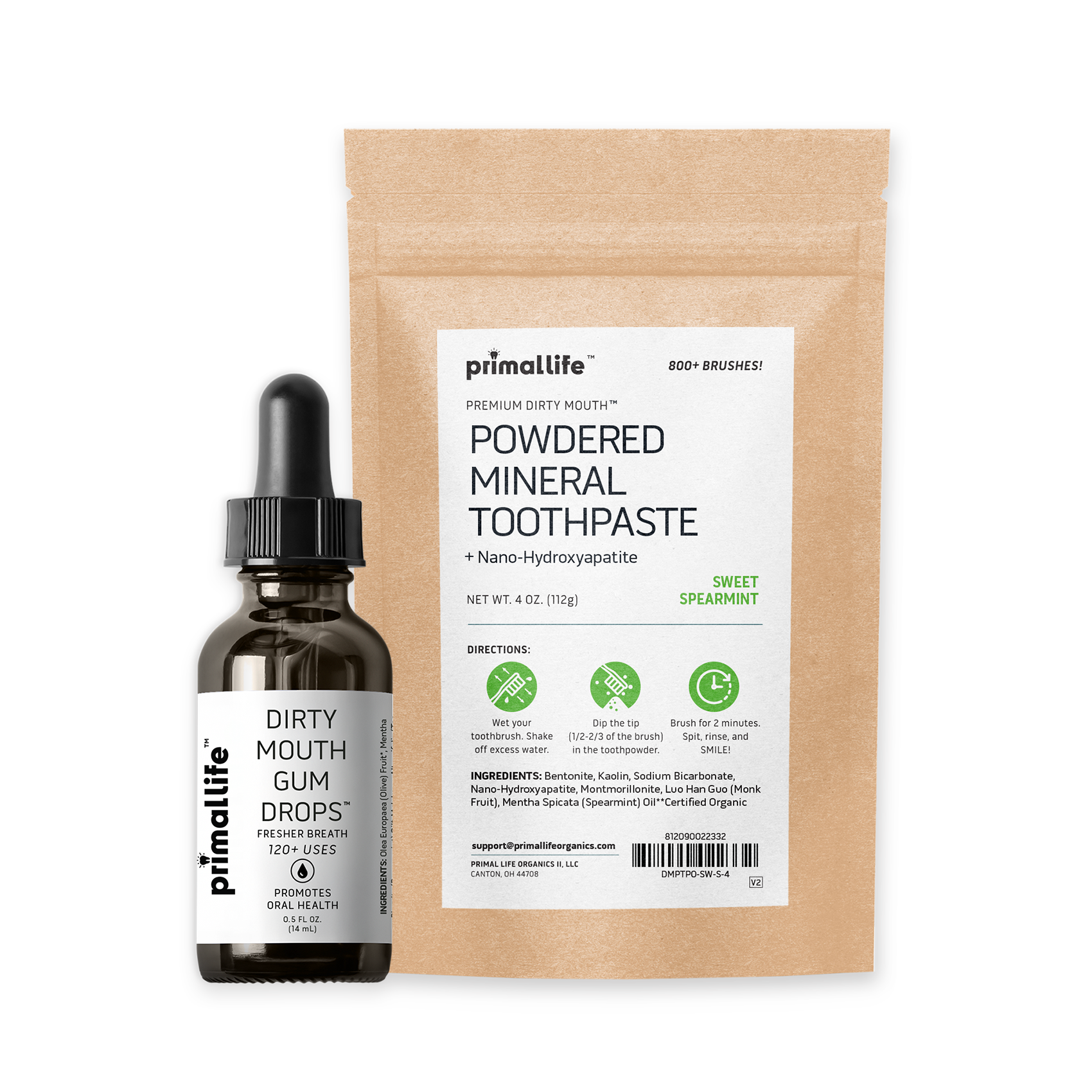 Toothpowder Package