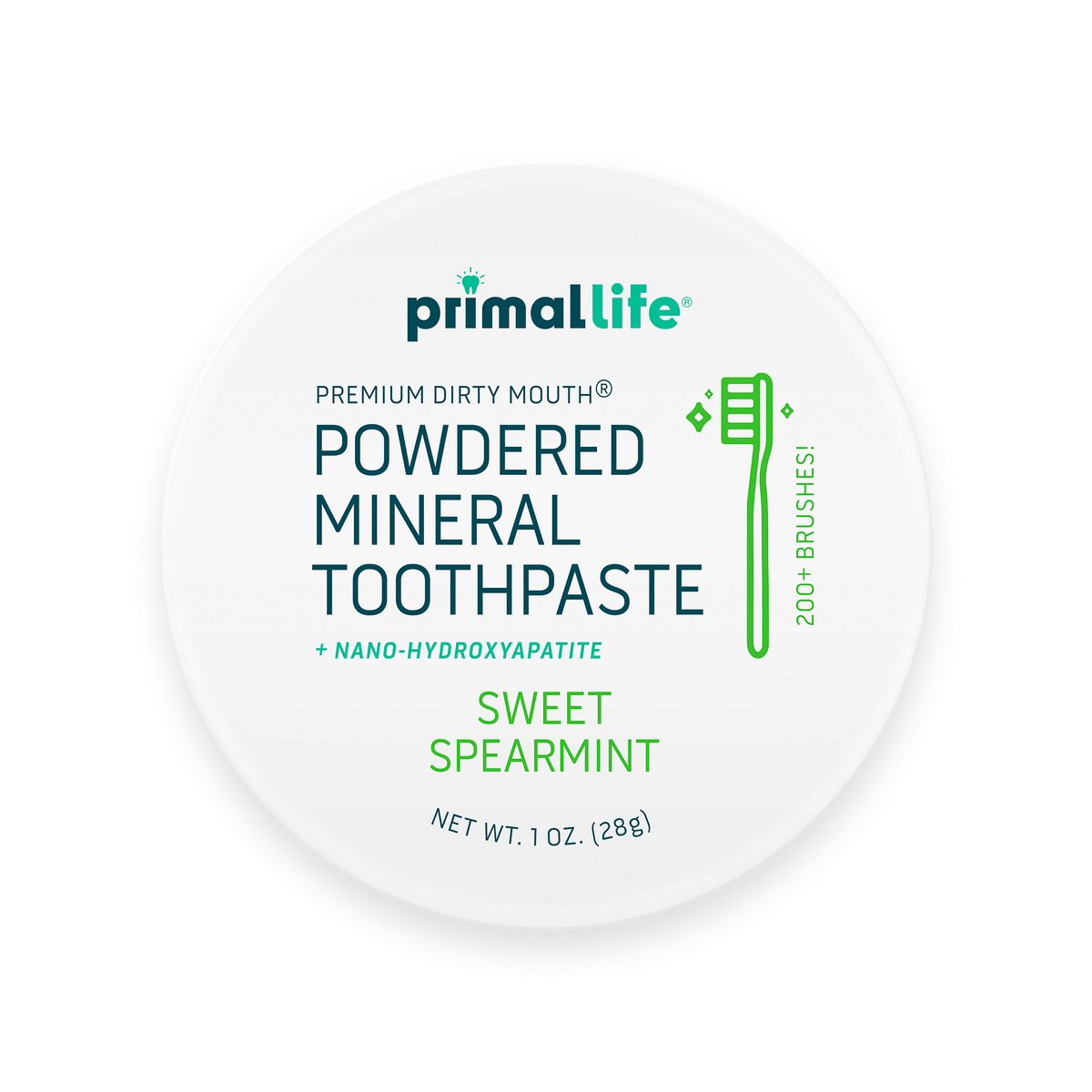 Toothpowder /  Powdered Mineral Toothpaste