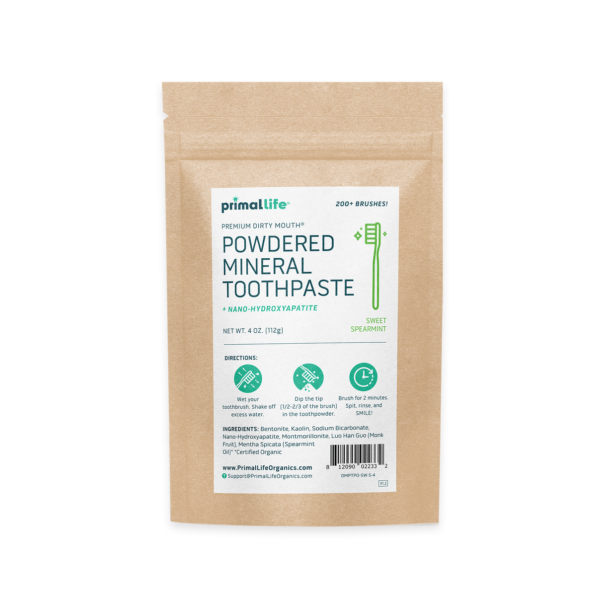 Toothpowder /  Powdered Mineral Toothpaste