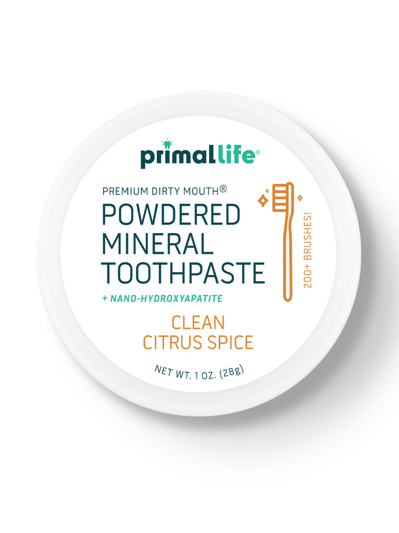 Toothpowder /  Powdered Mineral Toothpaste