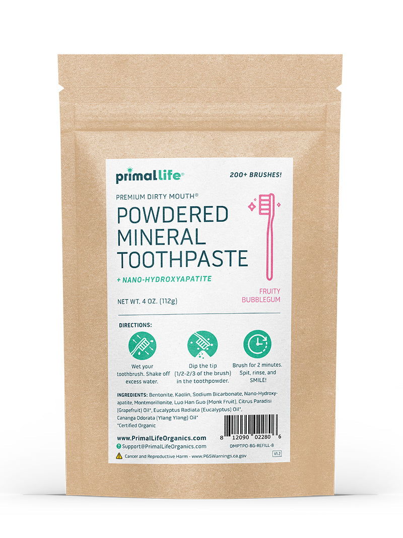 Kids Toothpowder /  Powdered Mineral Toothpaste