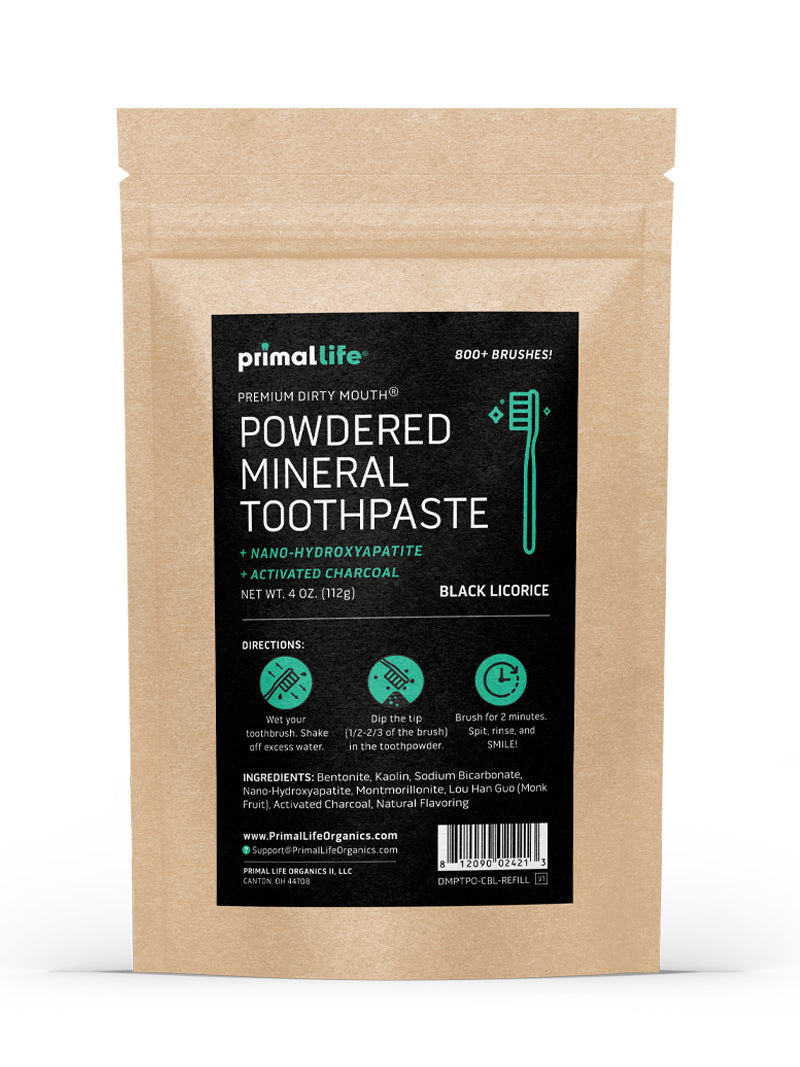 Toothpowder /  Powdered Mineral Toothpaste