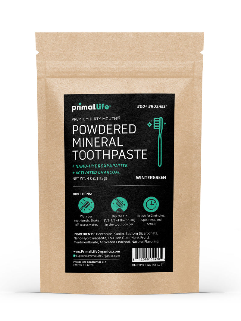 Toothpowder /  Powdered Mineral Toothpaste
