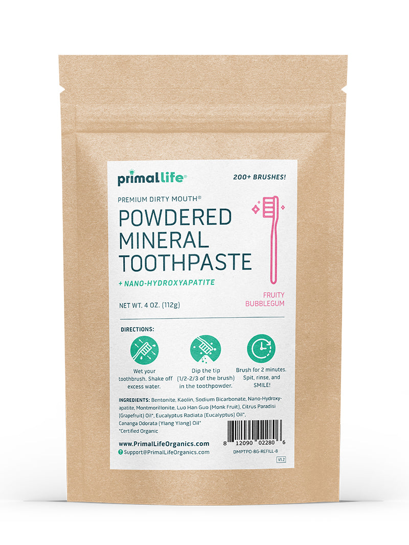 Toothpaste Chews! – Primal Life Organic II LLC