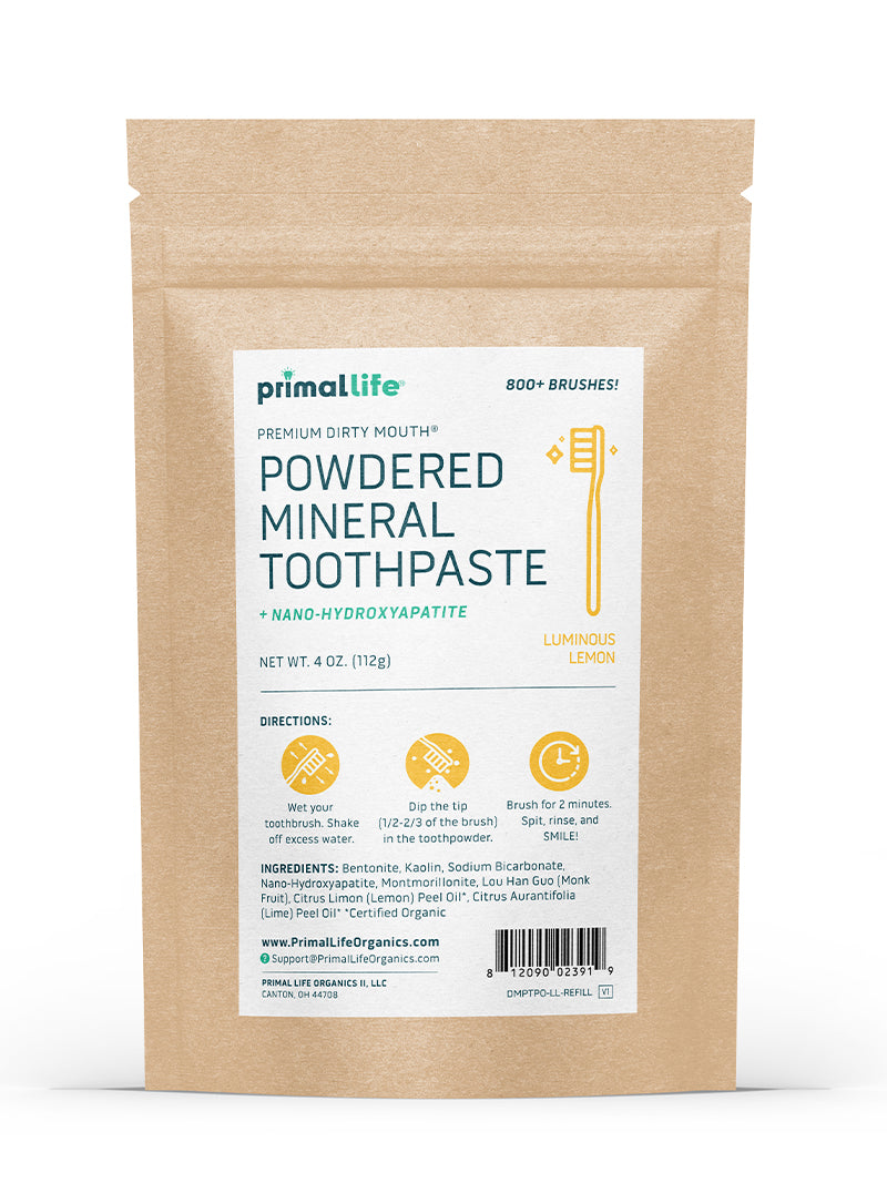 Toothpowder /  Powdered Mineral Toothpaste
