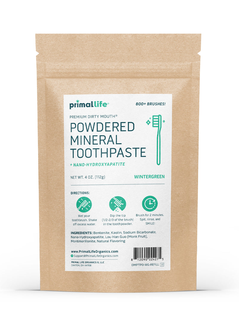 Toothpowder /  Powdered Mineral Toothpaste