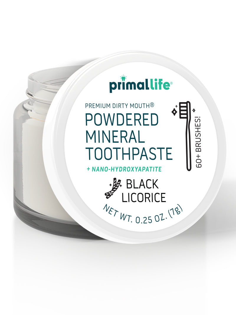 Toothpowder /  Powdered Mineral Toothpaste