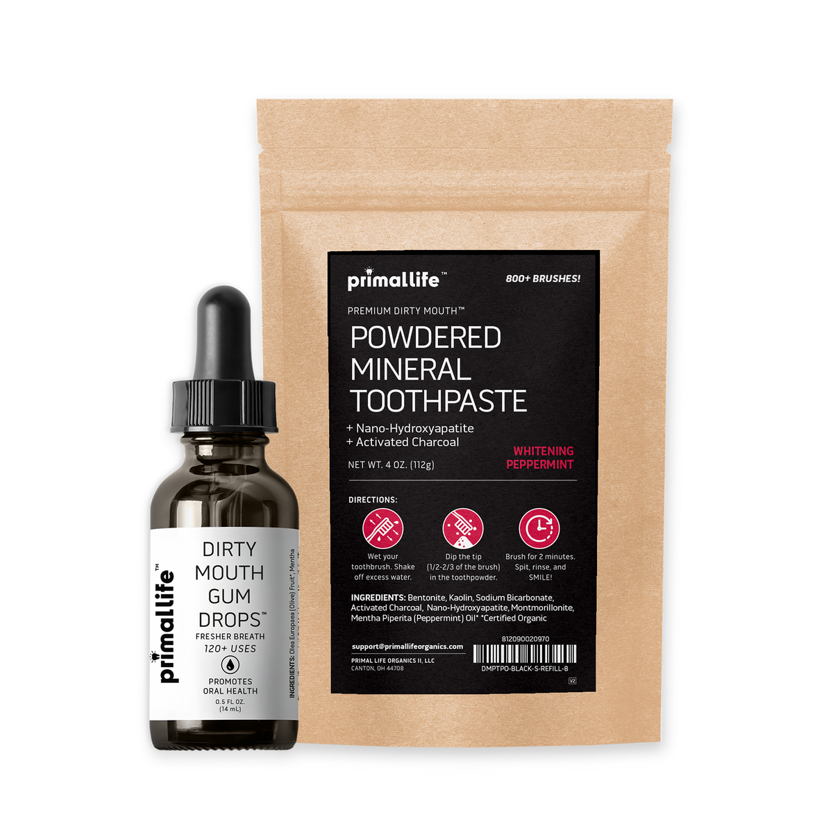 Toothpowder Package