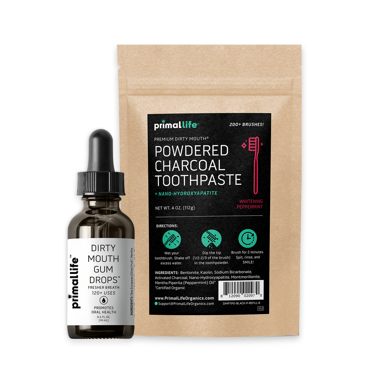 Toothpowder Package