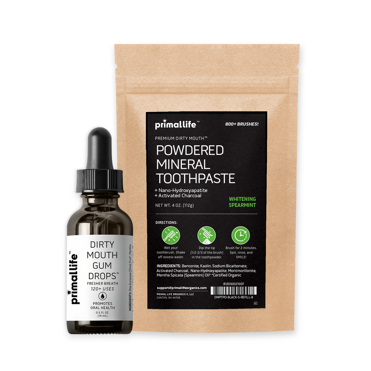 Toothpowder Package