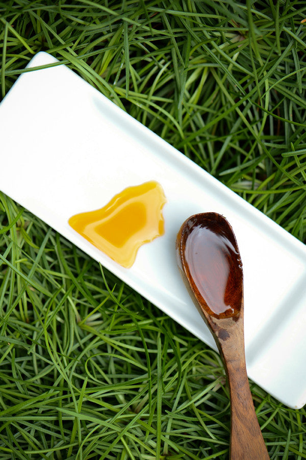 Banished Blemish Serum on plate