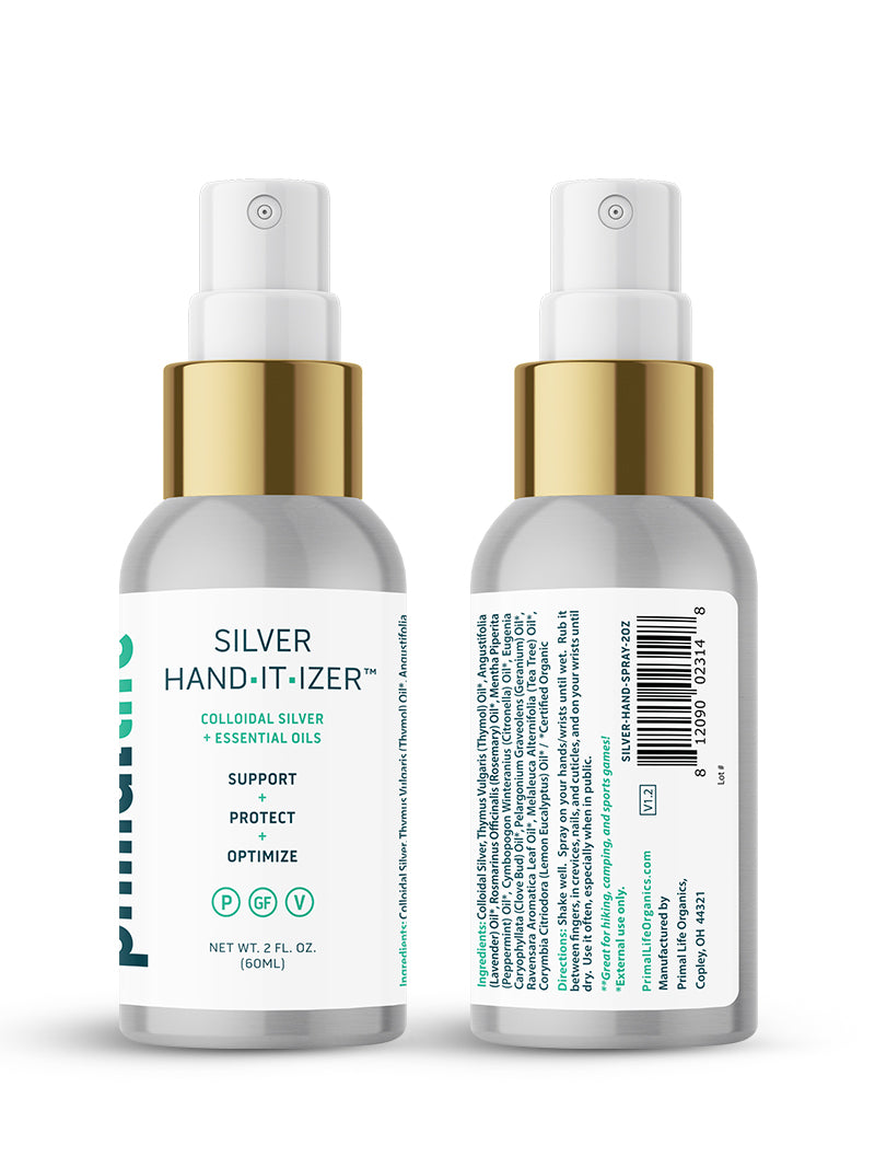 Colloidal Silver Hand Spray Hand-it-izer Spray Stay Protected