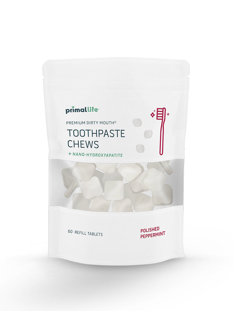 Toothpaste Chews! – Primal Life Organics #1 Best Natural Dental Care