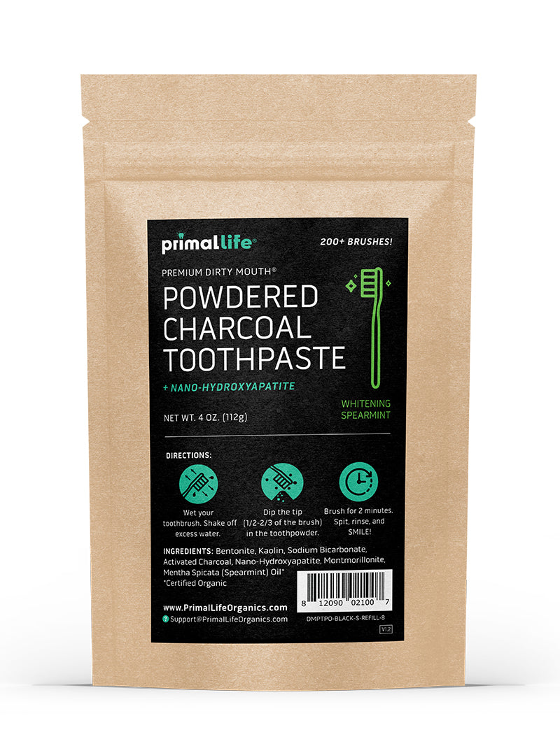 Dirty Mouth Toothpowder The Best Natural Organic Teeth Cleaner